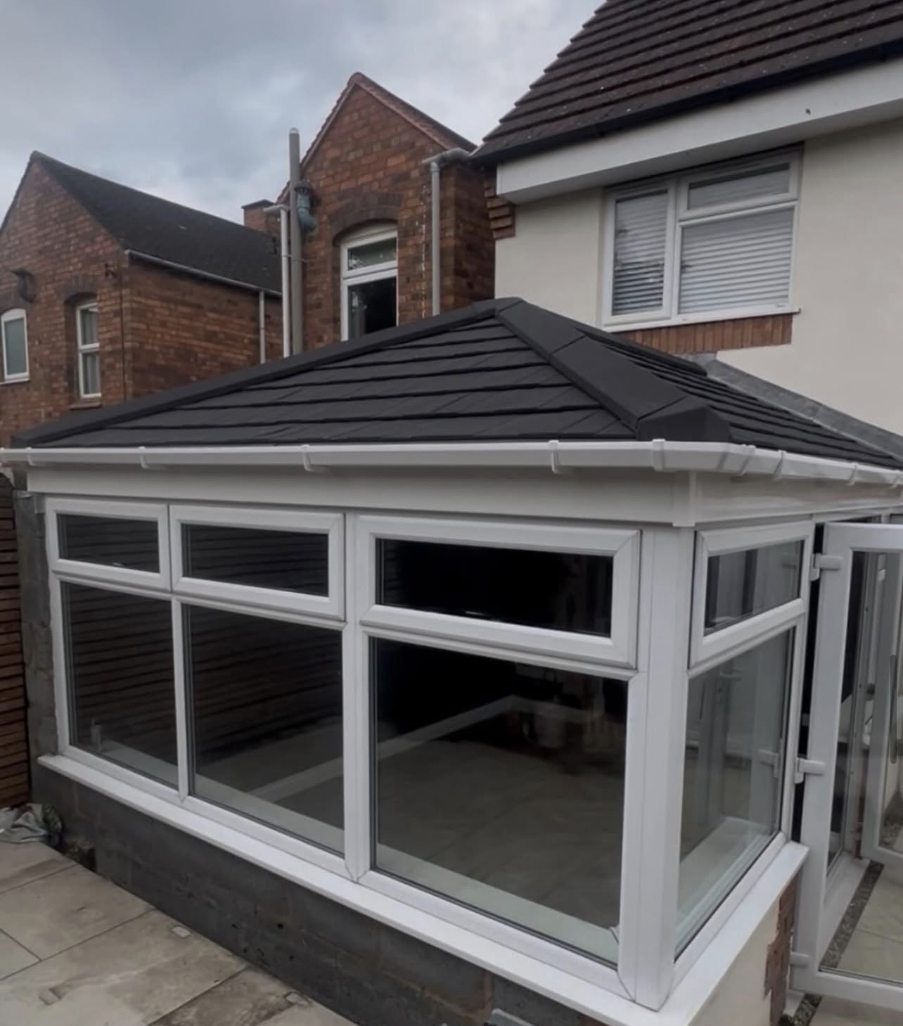 LMD conservatory roof transformation